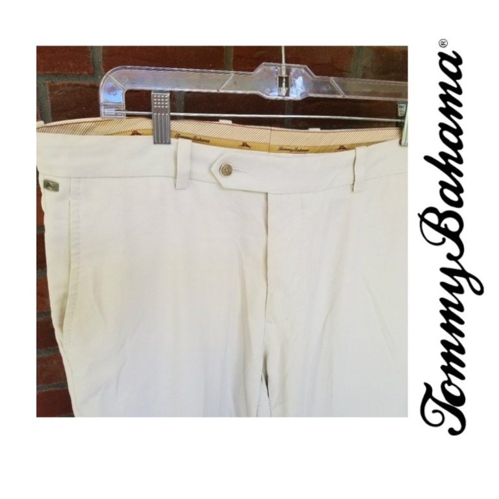 36x34 TOMMY BAHAMA Silk Blend Men's Dress Pants